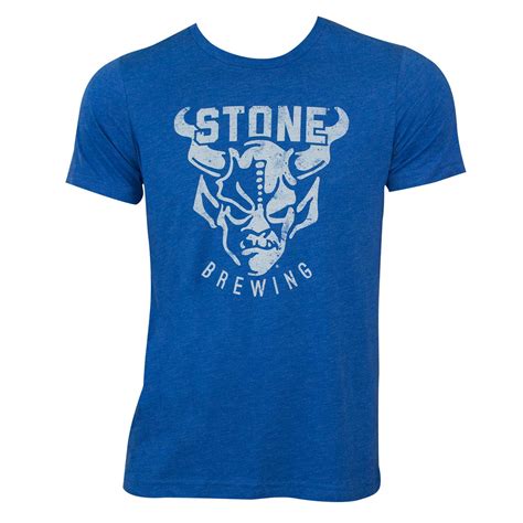 Stone Brewing Co. Men's Blue T-Shirt