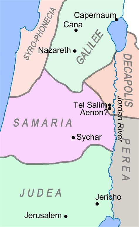 Map of Jerusalem judea samaria - Map of Jerusalem judea and samaria ...