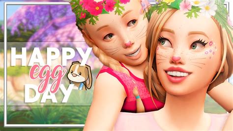 HOW TO CELEBRATE EASTER/EGG DAY WITH YOUR SIMS 💐🥚 | The Sims 4 - YouTube