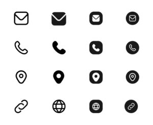 CV Icons [50+ Free Symbols for Socials, Contact, & Headings]