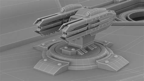 Sci Fi Dropship 3D Model $329 - .ma .max .c4d .fbx .obj - Free3D