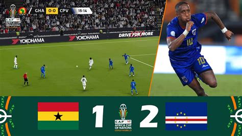 Ghana vs. Cape Verde [1-2] | CAF Africa Cup of Nations 2023 | Match Highlights ! - YouTube