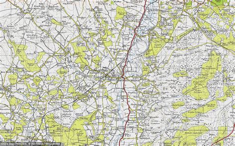 Historic Ordnance Survey Map of Fordingbridge, 1940