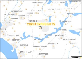 Yorktown Heights (United States - USA) map - nona.net