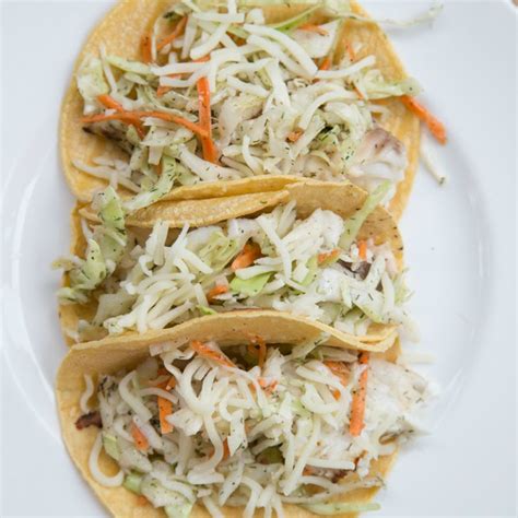 Grilled Fish Tacos & Slaw