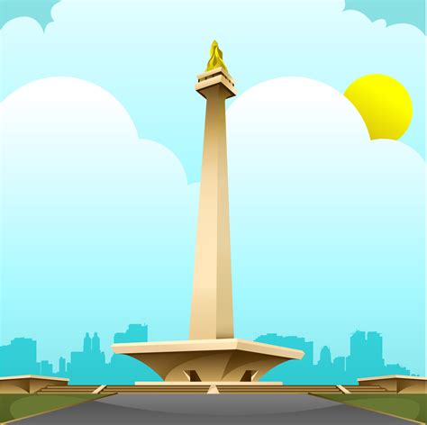 Monumen nasional Jakarta or Monas is icon of Jakarta city Indonesia ...