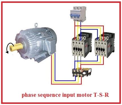 Electrical and Electronics Engineering: Forward Reverse Three Phase Motor Wiring Diagram