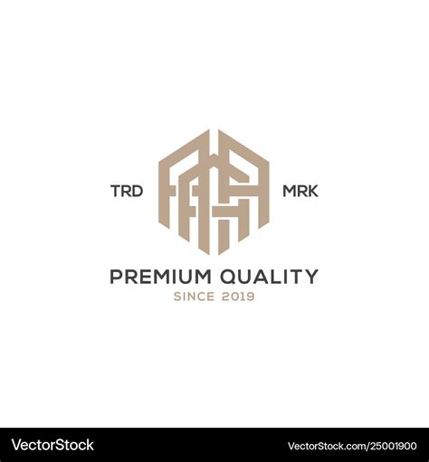 Monogram aaa logo design inspiration1 Royalty Free Vector