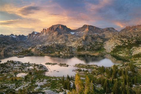 Island Lake Wind River Range - Alan Majchrowicz Photography Photography