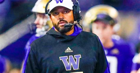 UW football coach Jimmy Lake suspended one game after hitting and ...