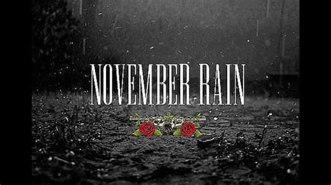 November Rain - Guns And Roses (LETRA-LYRIC) - YouTube