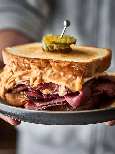 Pastrami Sandwich Recipe - w/ Easy Homemade Russian Dressing