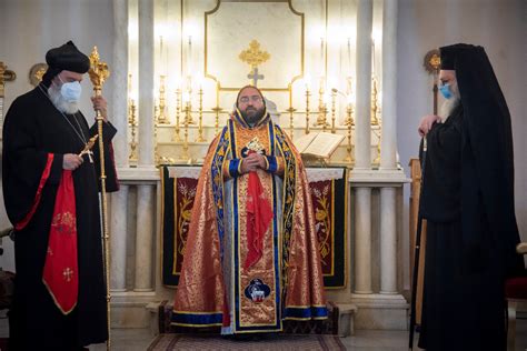 The new Syriac Orthodox Archbishop of Homs presided over the Thanksgiving Qurobo | Orthodox ...