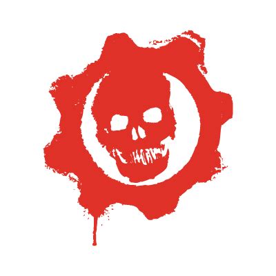 Gears of War vector logo - Gears of War logo vector free download