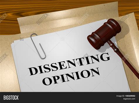 Dissenting Opinion - Image & Photo (Free Trial) | Bigstock