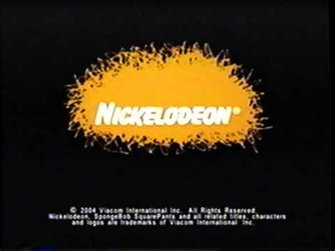 Nickelodeon Logo 2004