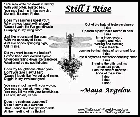 Pin by Lucy Martine on Poems/speeches | Maya angelou quotes, Still i ...