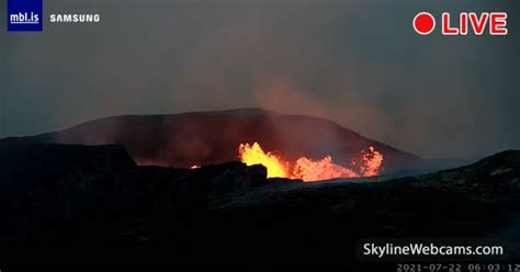 【LIVE】 Live Cam Geldingadalir - Icelandic Volcano | SkylineWebcams