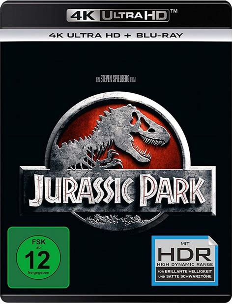 JURASSIC PARK-4K Ultra-HD - MOVIE [Blu-ray] [1993]: Amazon.co.uk: Sam ...