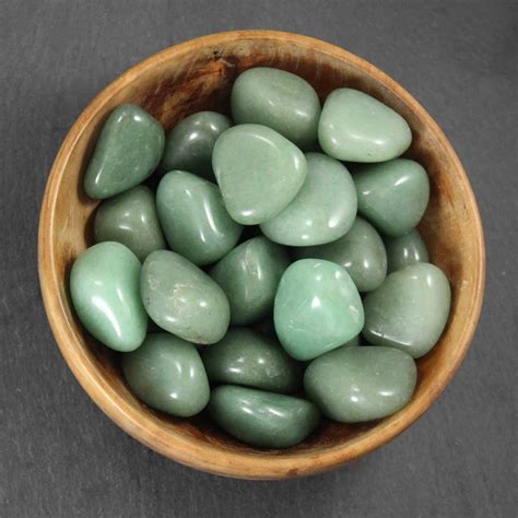 Tumbled Green Aventurine - Buy Aventurine tumblestones online - UK