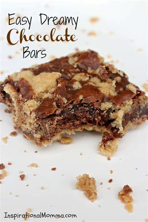 Easy Dreamy Chocolate Bars