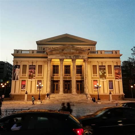 Municipal Theater of Piraeus, district of Athens, Attica, Neoclassical ...