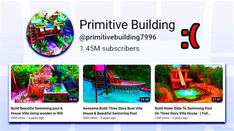 It Seems That Primitive Building Videos Are STAGED! (sad) - YouTube