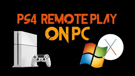 How to Remote Play PS4 on PC/Mac - Playstation 4 Remote Play - YouTube