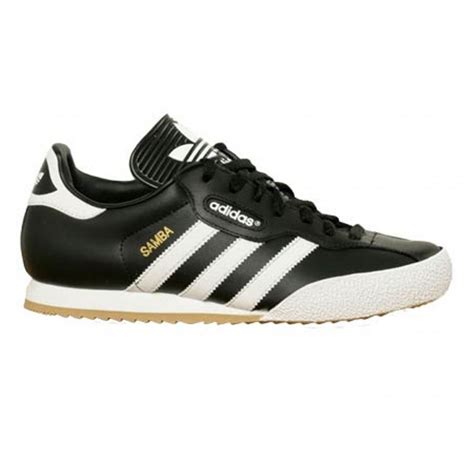 Adidas Adidas Samba Super Leather Black / White (K1) Mens Trainers ...