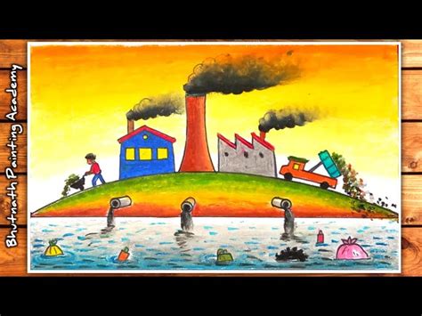 Pollution Drawing Images