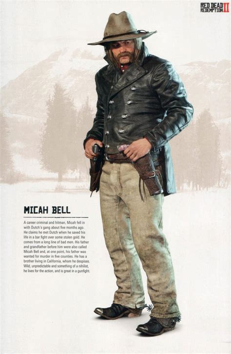 Micah Bell | RDR2 Characters Guide, Bio & Voice Actor