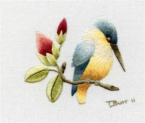 NEEDLE PAINTING EMBROIDERY_BIRDS | Joy Design Studio