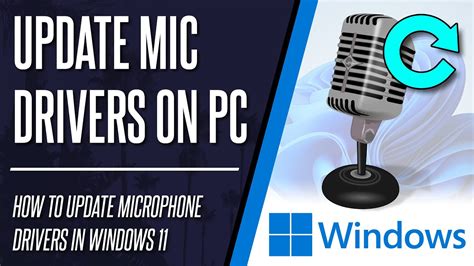 How to Update Microphone Drivers on Windows 11 PC - YouTube