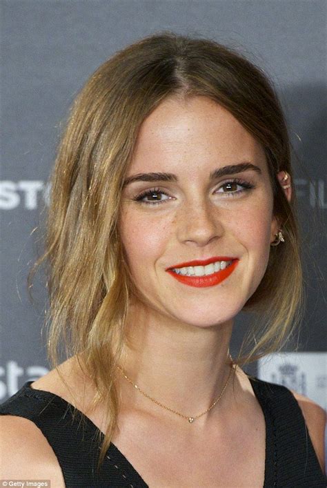 Emma Watson puts on a glamorous display at Regression premiere | Emma watson hair, Emma watson ...