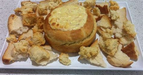 Cheese and Bacon Cob Loaf Dip by Staceythomas. A Thermomix ® recipe in the category Sauces, dips ...