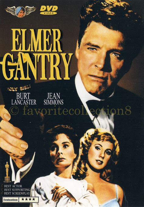 Elmer Gantry (1960) - Burt Lancaster, Jean Simmons (Region All) | eBay | Elmer gantry, Jean ...