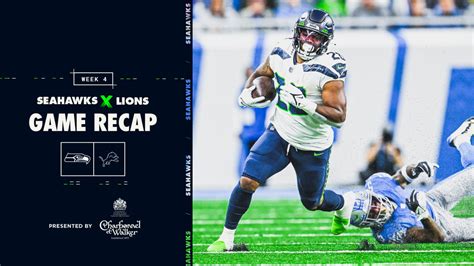 2022 Week 4: Seahawks at Lions Game Recap