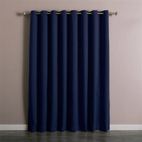 Best Home Fashion Wide Thermal Grommet Blackout Curtain - Walmart.com