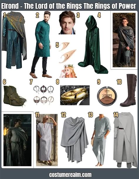 How To Dress Like Dress Like Elrond From Rings Of Power Guide For Cosplay & Halloween