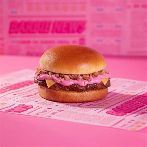 Fans React to Burger King Brazil's ‘Barbie’ Pink Burger