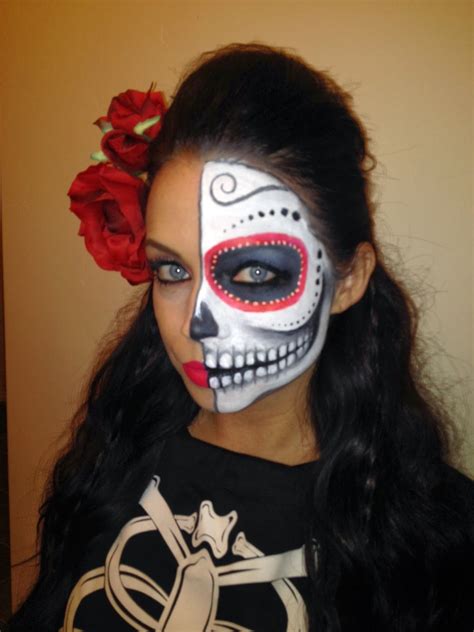 a Mason says what?: Dia de los muertos makeup | Halloween makeup sugar skull, Sugar skull ...