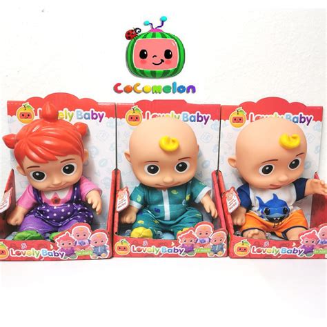 cocomelon toys baby doll with sound -JJ, Yoyo | Shopee Malaysia