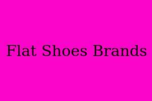 Flat Shoes Brands