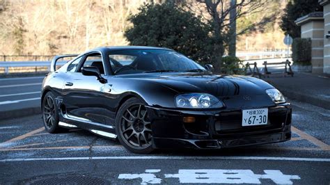 Toyota Supra MK4 Toyota Supra #Toyota Japanese cars #JDM sports car #car #vehicle black cars # ...