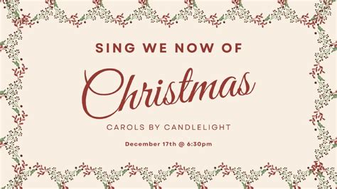 Carols by Candlelight 2023 | First Presbyterian Church Fargo