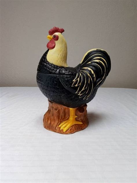 Vintage Rooster Cookie Jar Identification and Value Guide