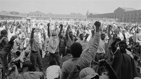 Photo from the Attica Prison riot in New York, 1971 [1920x1080] : r/bonesandfaeries
