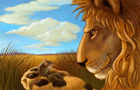 The Lion and the Mouse - Short Stories | Fabulas infantiles cortas, Fabulas, Fabulas para ninos