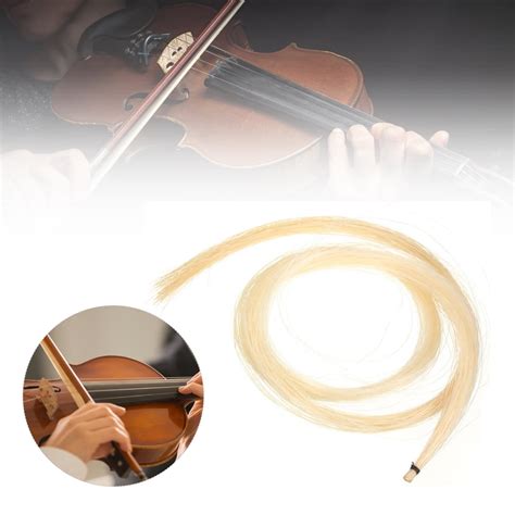 Professional Violin Bow Hair Made of Horsetail Suitable for Viola Cello ...