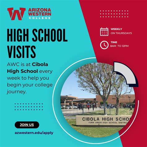 Cibola High School Visit | Arizona Western College